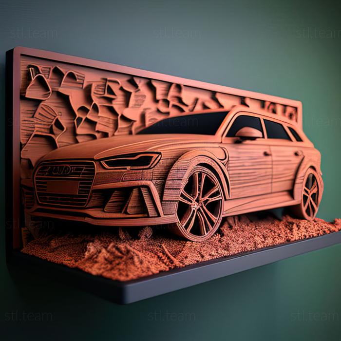 3D модель Audi RS6 (STL)